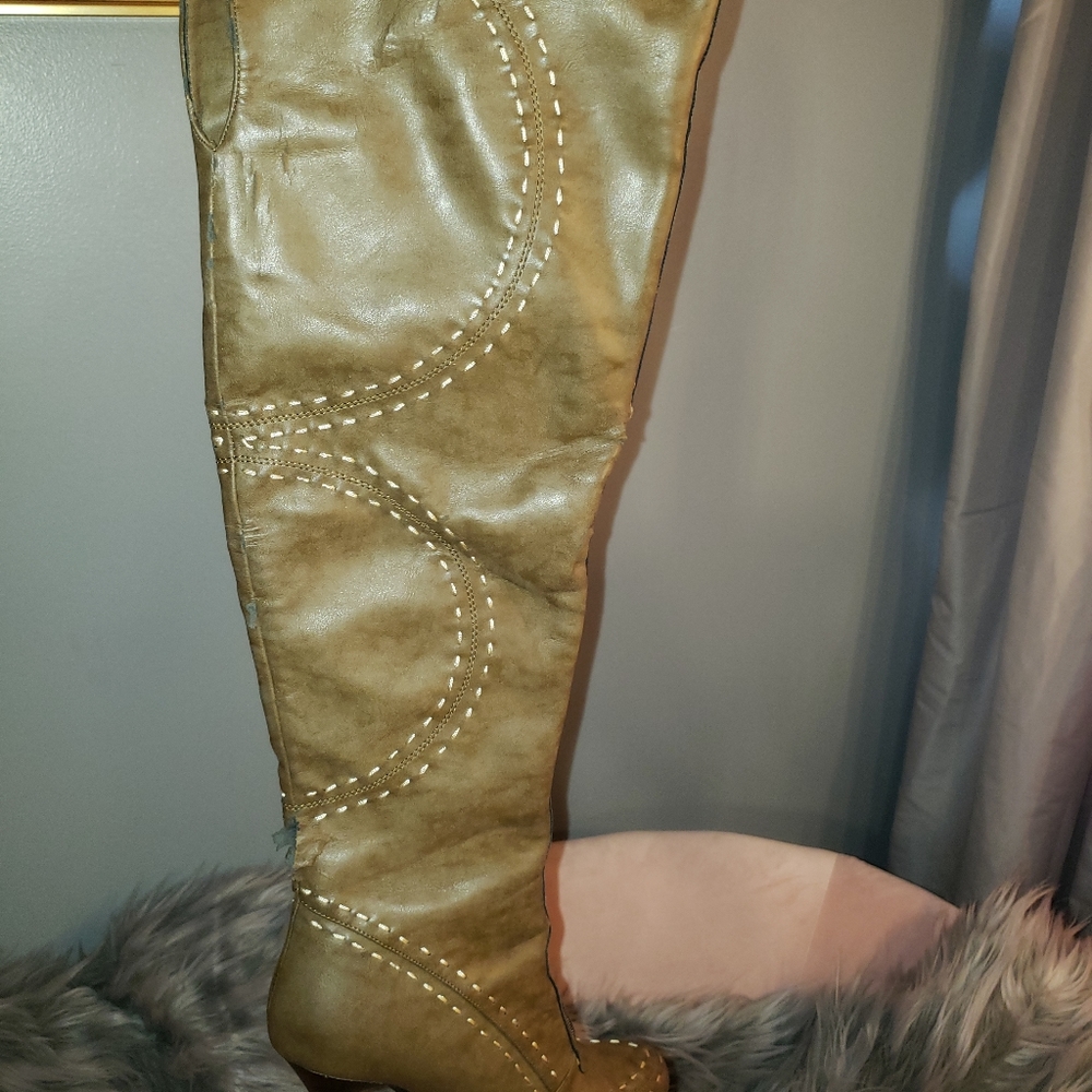 Thigh high boots